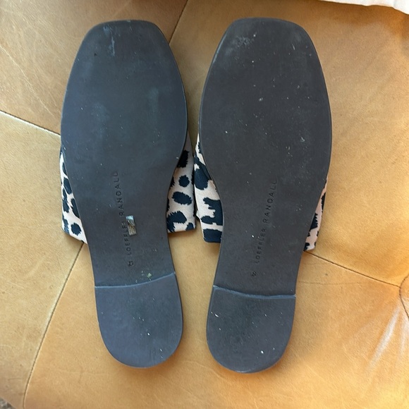 Loeffler Randall leopard print sandals - Picture 3 of 3
